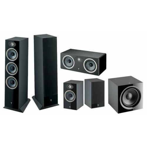 Комплект акустики Focal Theva N3 51 Black 46969000₽