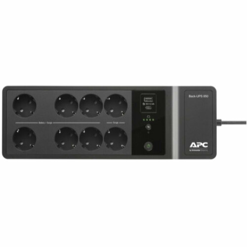 Блок бесперебойного питания APC Back-UPS ES 850VA/520W, 230V, 8 Schuko BE850G2-GR