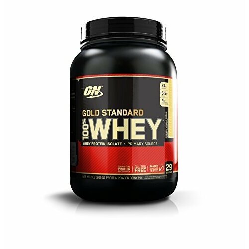 фото Протеин optimum nutrition whey protein gold standard 2lb - french vanilla creme
