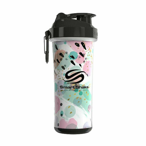 Шейкер SmartShake Double Wall 750 ml (Цветочный) кружка с двойными стенками double wall 160 мл