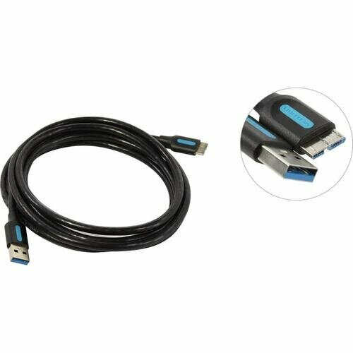 Кабель USB 3.0 A -> micro-B Vention COPBH кабель usb 2 0 на usb b прямой 5 метра