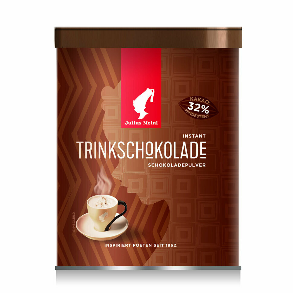 Горячий шоколад JULIUS MEINL "Trinkschokolade", банка 300 г, австрия, 79670