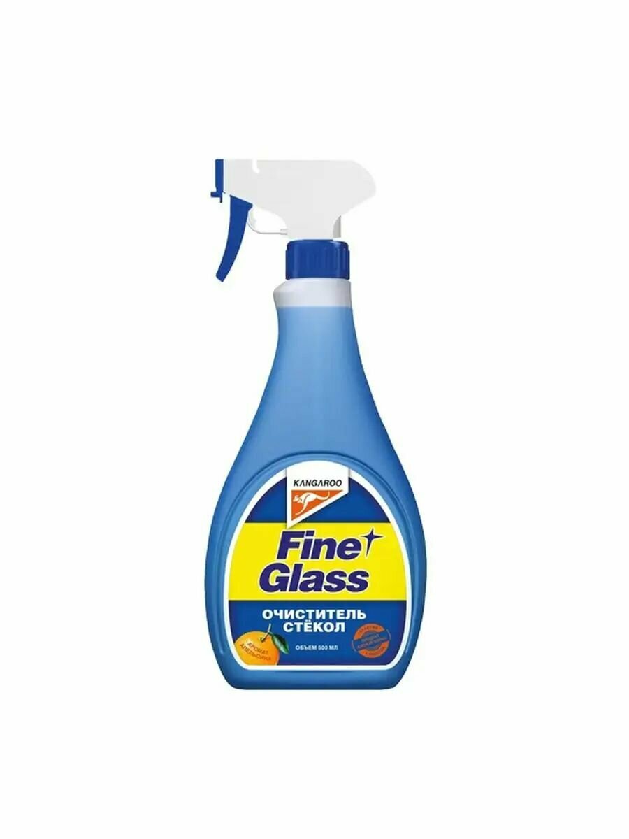 Очиститель стекол Fine glass апельсин 0,5л KANGAROO 320122