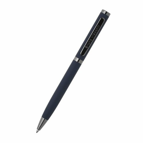 Ручка автоматическая BV FIRENZE 1мм синяя корпус синий ручка шариковая bv firenze 1мм син кор черн тубус прямоуг черный 20 0298 03