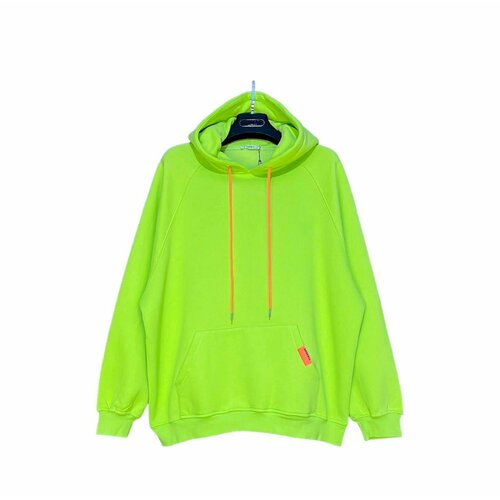 фото Худи унисекс оверсайз, размер m, зеленый нет бренда