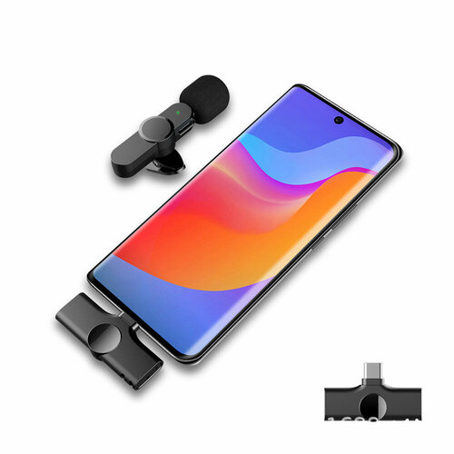 Беспроводной петличный микрофон K8 для с шумоподавлением 199900₽