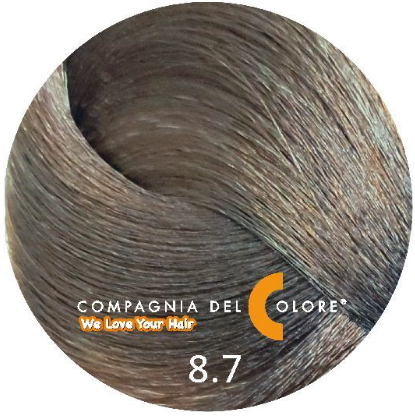 COMPAGNIA DEL COLORE краска для волос 100 МЛ 8.7
