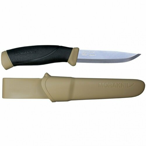 Morakniv Нож Morakniv Companion, нержавеющая сталь (Бежевый (Desert)) morakniv нож morakniv companion нержавеющая сталь cиний