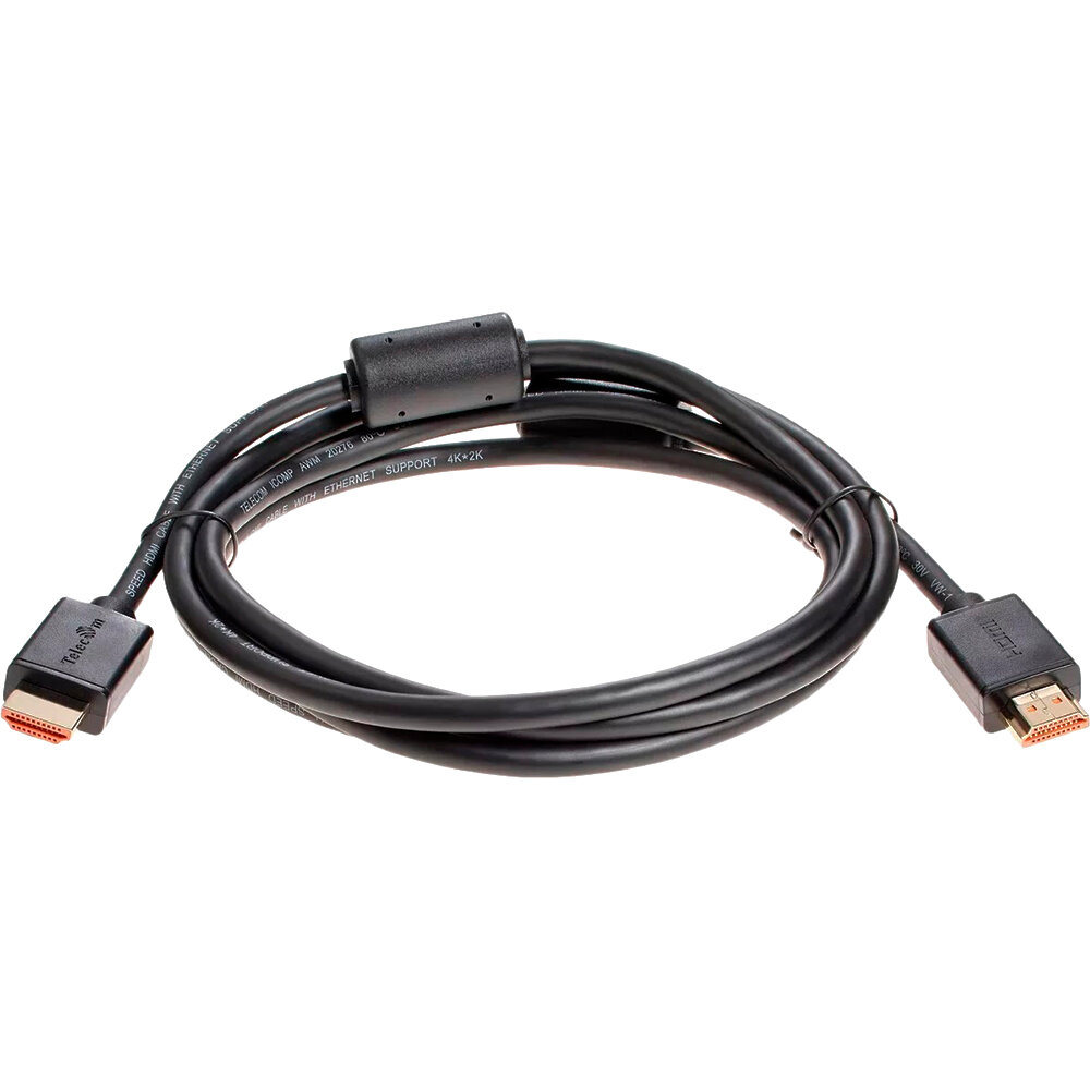 Кабель HDMI-19M --- HDMI-19M ver 2.0+3D/Ethernet ,5m, 2 фильтраTelecom <TCG215F-5M> VCOM Кабель Telecom HDMI (m)/HDMI (m) - 5 м (TCG215F-5M) - фото №18