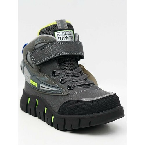 фото Ботинки, размер 27, серый нет бренда