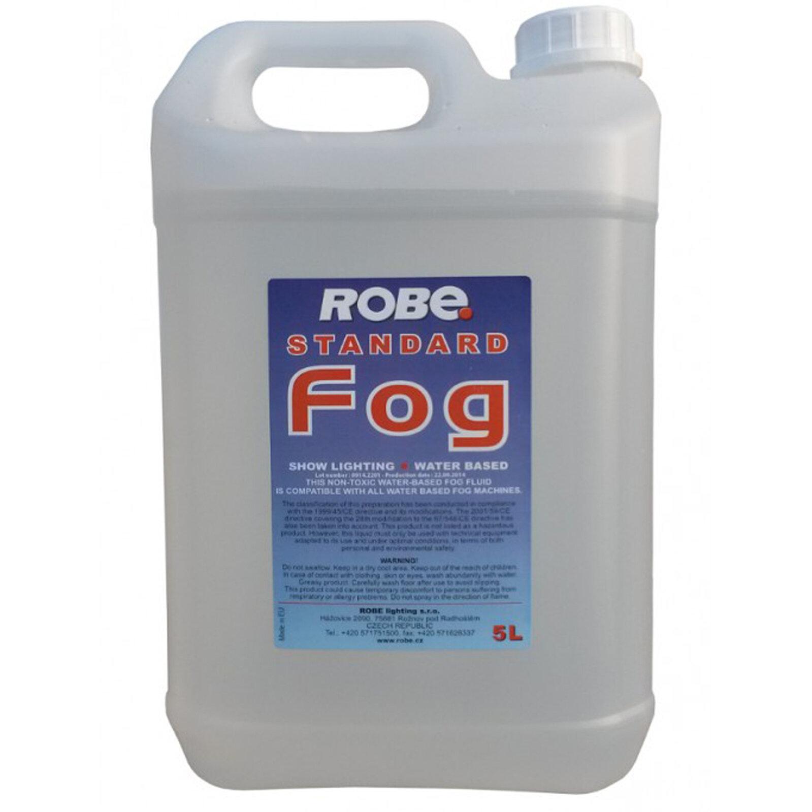 ROBE Standart FOG 5 литров для дымогенератора быстрого рассеивания