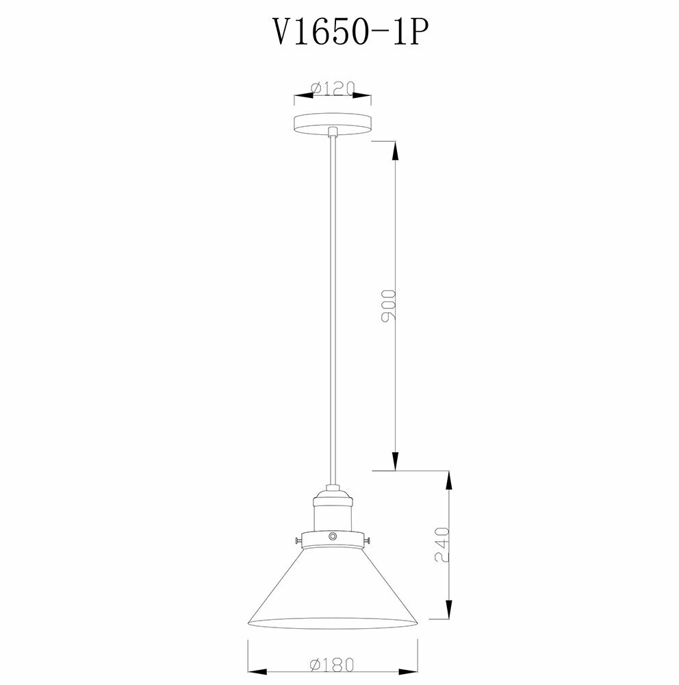 Подвесной светильник Moderli Single - фото №13