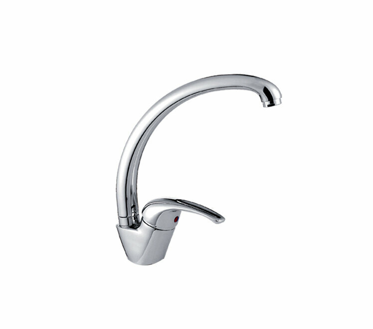 Potato Смеситель для кухни с длинным изливом с гайкой P4104 .