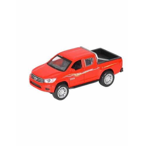 Модель машины 1:38 Toyota Hilux с инерционным механизмом (1/12шт.) машина металл свет звук toyota hilux камуфляж 12 см