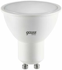 Лампа светодиодная Gauss MR16 GU10 170-240 В 8.5 Вт спот матовая 700 лм нейтральный белый свет