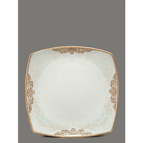 Набор плоских тарелок 25 см 6 шт фарфор979i Yalda