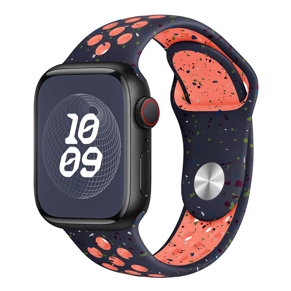 Ремешок силиконовый для Apple Watch 1-8 Ultra SE 42 мм 44 мм 45 мм 49 мм