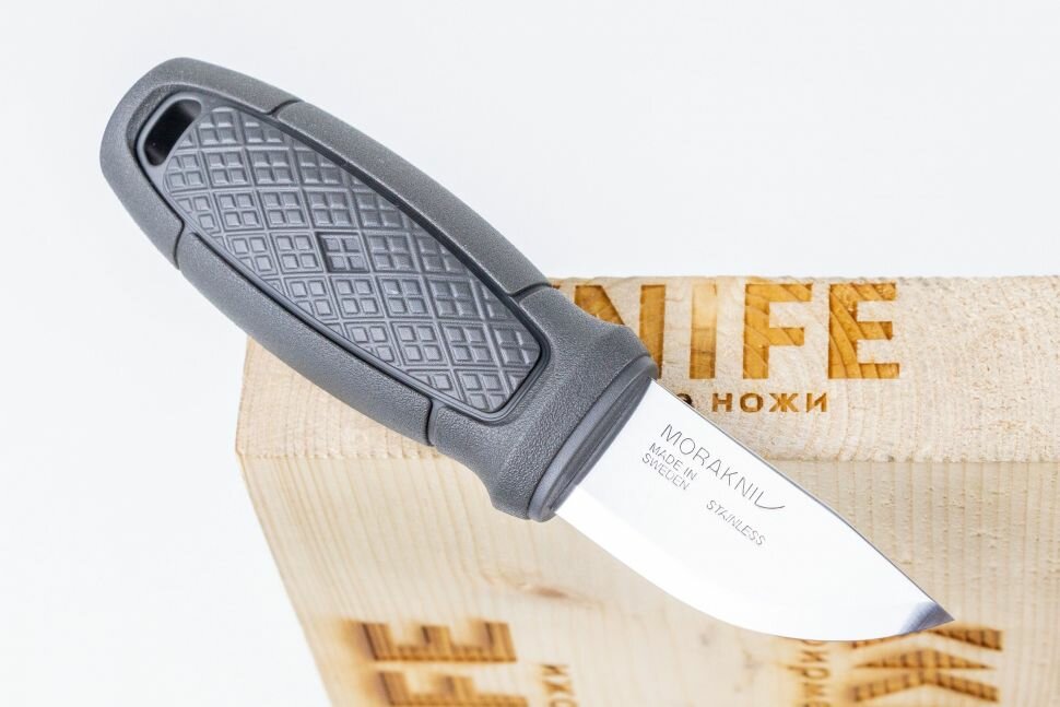 Нож с фиксированным лезвием MORAKNIV Eldris Lightduty, 143мм, синий - фото №17