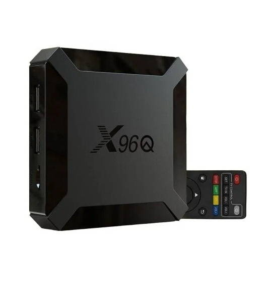 ТВ-приставка VONTAR X96Q, 2 + 16 ГБ, Android 10,0, 4 ядра, 4K, 2,4 ГГц, Wi-Fi