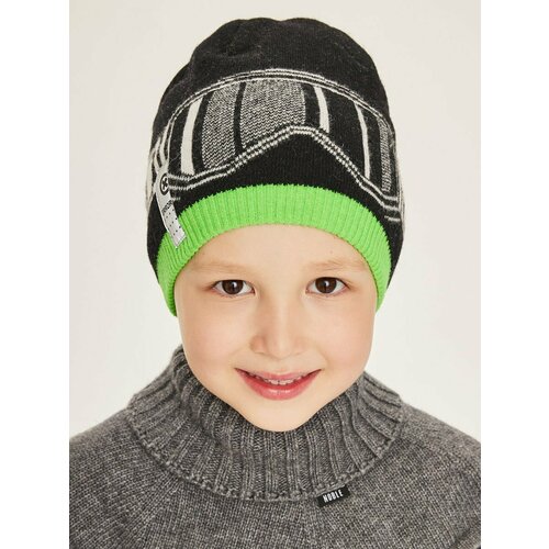 фото Шапка noble people, размер 52/54, черный