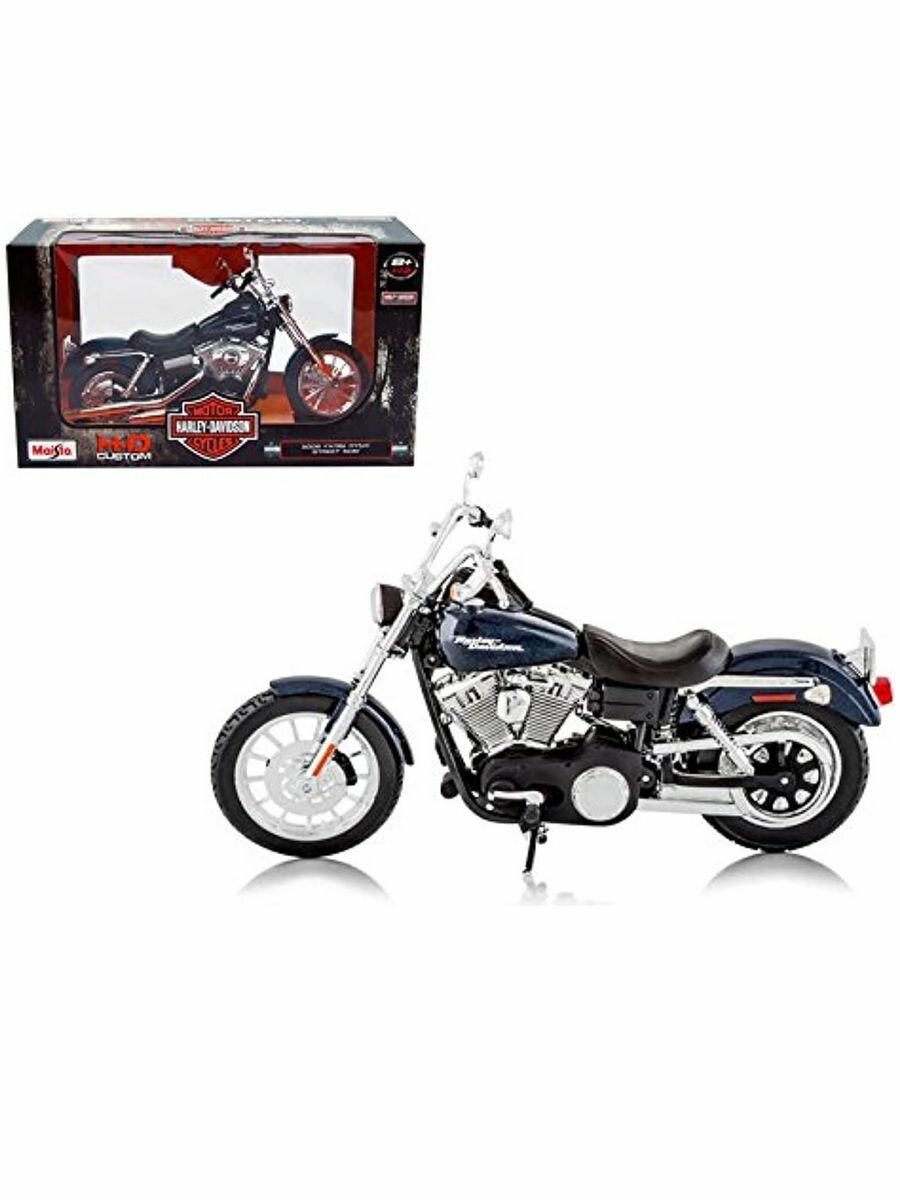 Мотоцикл 1:12 HD Motorcycles-06 FXDBI Dyna Street Bob