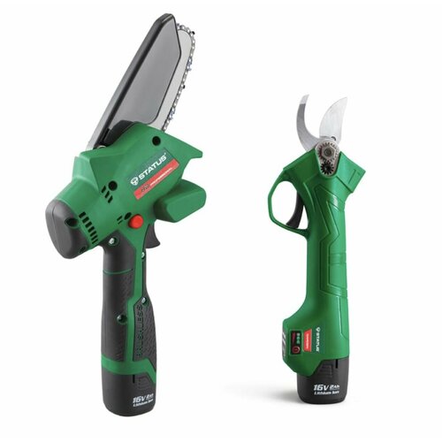 Аккумуляторный набор цепная пила садовые ножницы SCB100-16KIT 17723₽