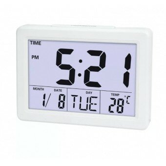 Perfeo Колонки Часы-будильник "Phyllis", белый, PF-F2619 время, температура, дата PF C3738