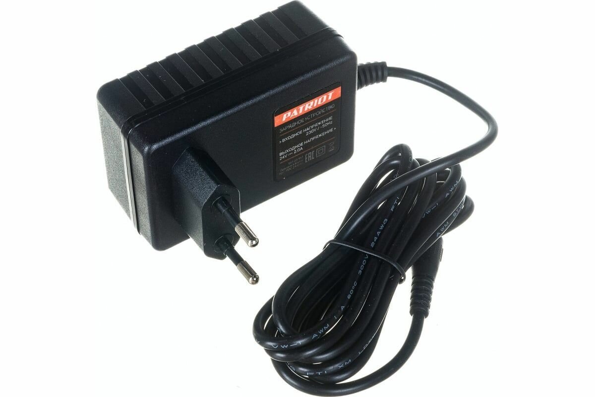 фото Устройство зарядное для Li-Ion шуруповертов Patriot серии The One, Модели: BR 241Li/BR 241Li-h, Напр .