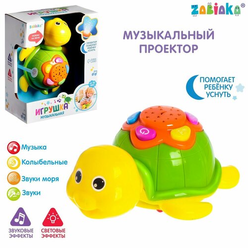 Музыкальная игрушка «Черепаха», световые и звуковые эффекты