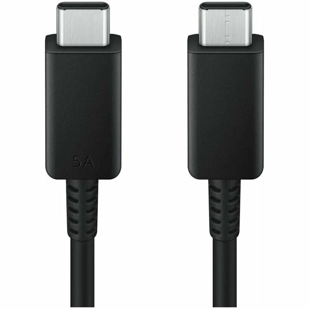 Кабель Samsung USB-C - USB-C (EP-DX510), 1.8 м, 1 шт, черный