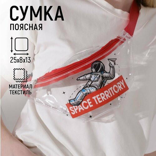 Сумка поясная NAZAMOK, бесцветный