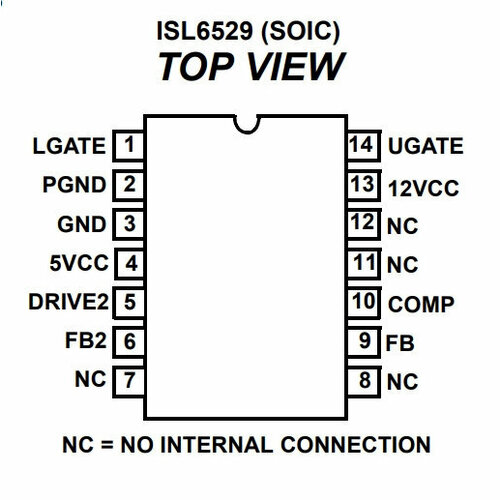 Микросхема ISL6529