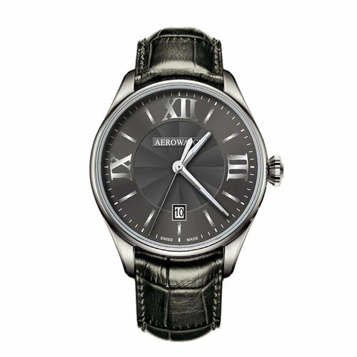 фото Наручные часы aerowatch 42997 aa02, серебряный, черный