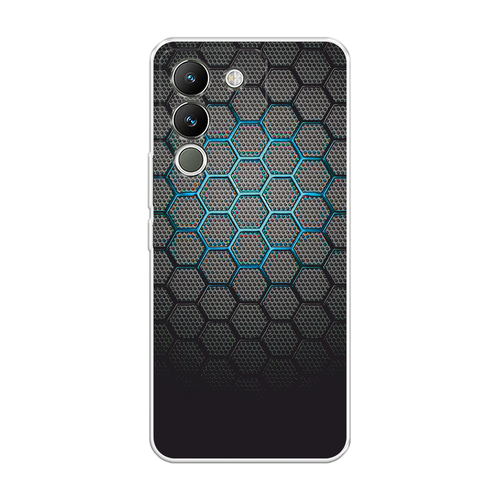 серый, голубой, черный