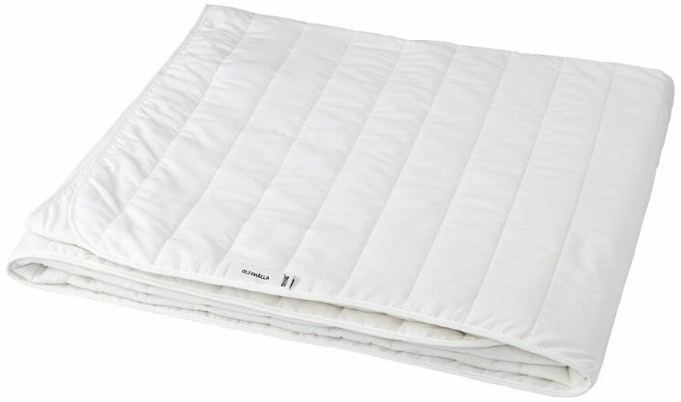 Одеяло стеганое Ikea Olivmalla /Икеа Оливмолла, теплое, 150х200, белый