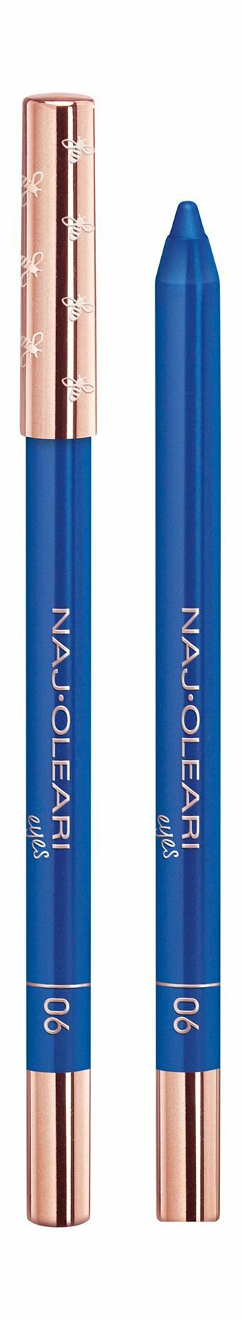 Водостойкий карандаш для глаз 6 electric blue Naj Oleari Luminous Eye Pencil