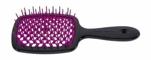 Расческа продувная Janeke Superbrush The Italian Patent Black Purple