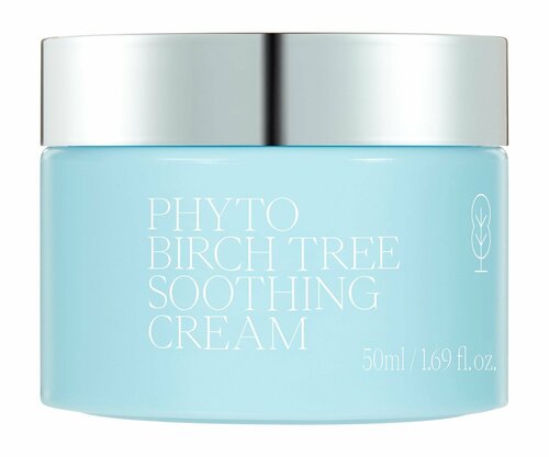 Успокаивающий фито-крем для лица на основе берёзового сока Soofe e Phyto Birch Tree Soothing Cream