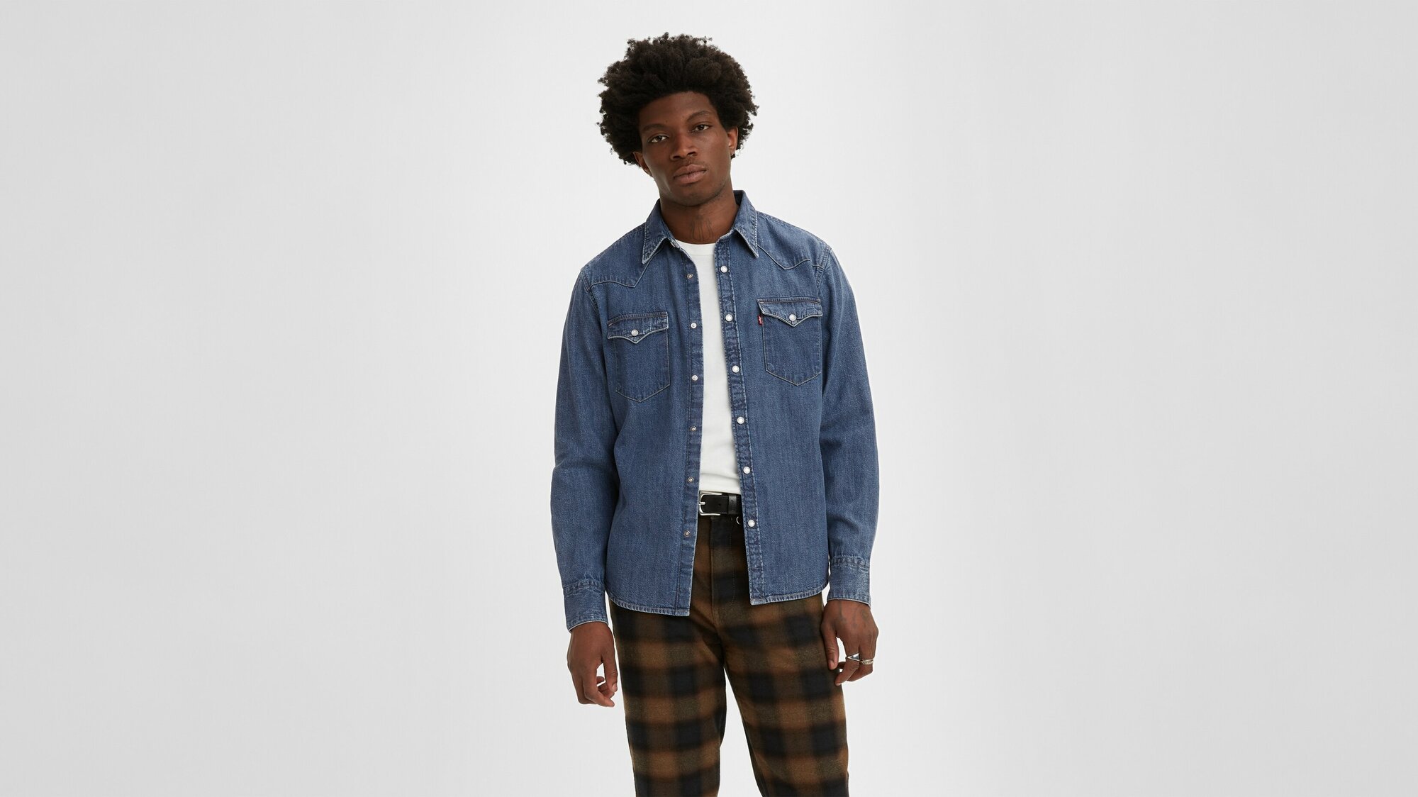 Рубашка Levi's синий 