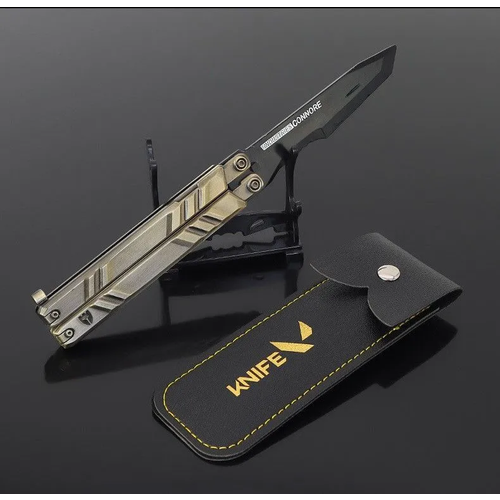 Сувенирное оружие Нож-бабочка Разведка аппликации из пластика бабочка 1 шт