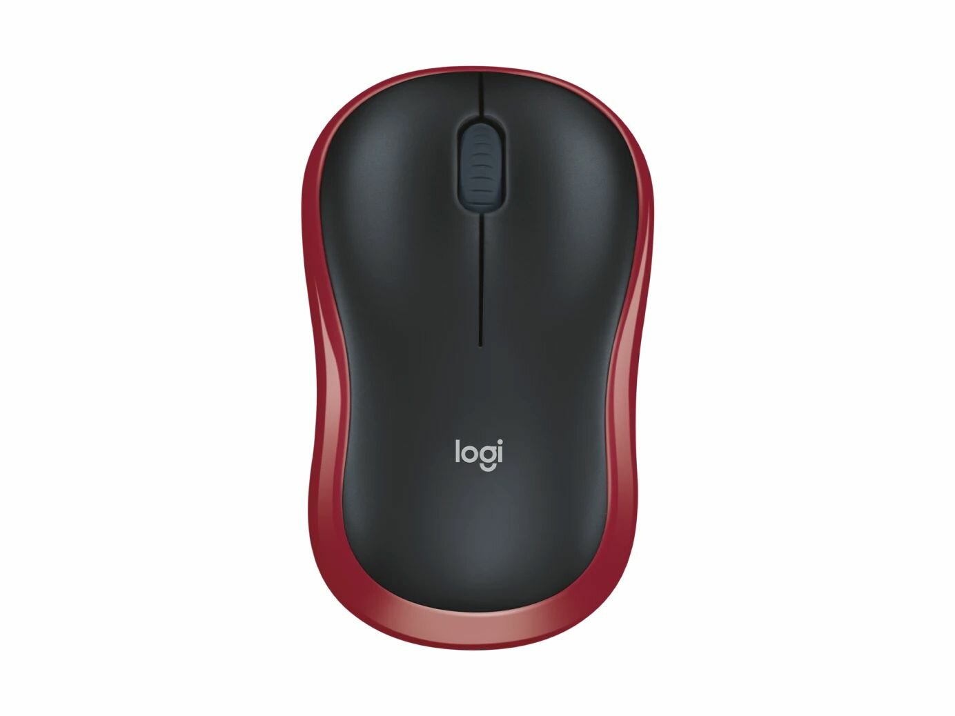 LOGITECH Мышь беспроводная M185 - красный