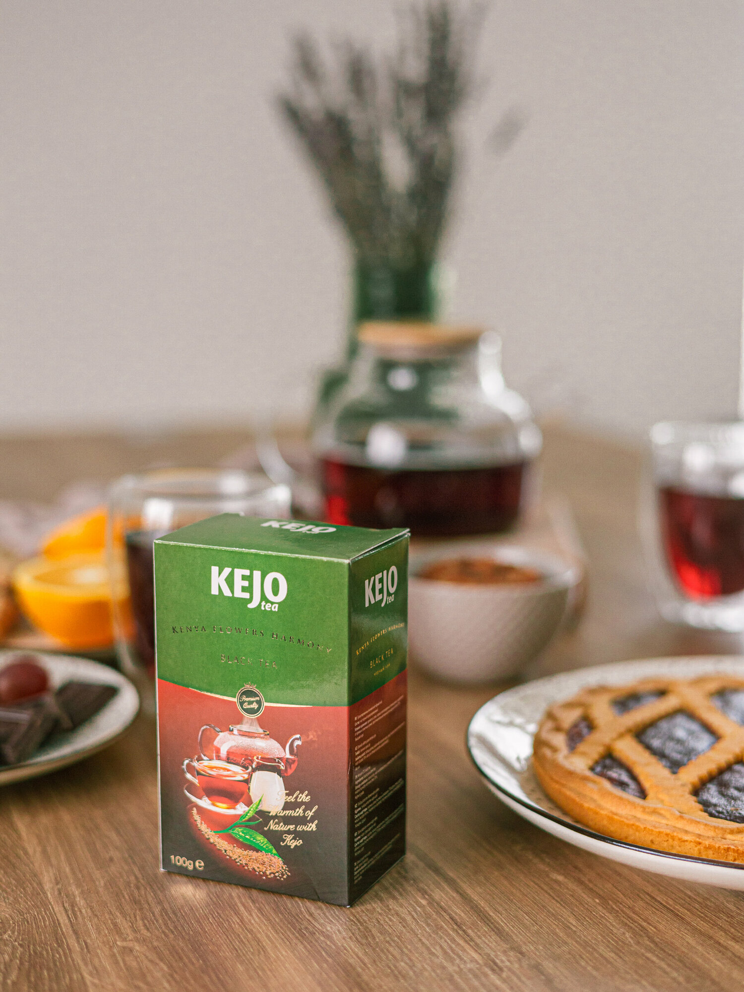 Чай черный KENYA FLOWERS HARMONY KejoTea, 100гр Kejo Tea - фото №8