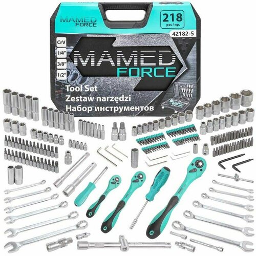 Набор инструментов 218пр 143812 6гр4-32мм 11485₽