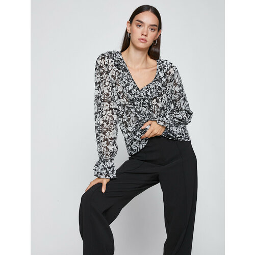 фото Рубашка koton, размер 46, белый