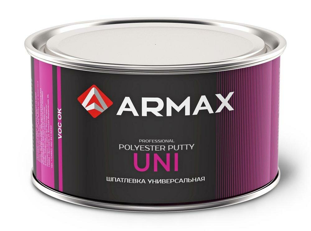 Шпатлевка 2K Uni Putty 1кг Armax