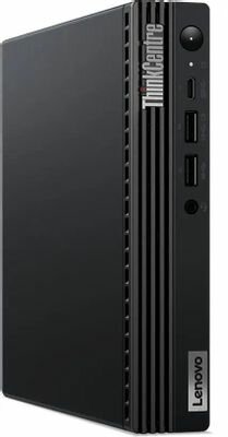 Компьютер Lenovo ThinkCentre Tiny M70q-3, Intel Core i5 12500T, DDR4 8ГБ, 256ГБ(SSD), Intel UHD Graphics 770, Windows 11 Professional, черный 11T3002VRU