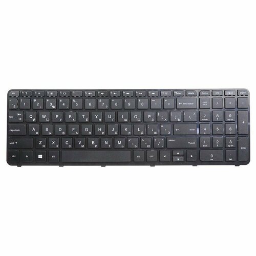 клавиатура для ноутбука nsk cn6schp для ноутбука pavilion 15 15 e отличается от 15 b с рамкой код mb009053 Клавиатура (keyboard) 719853-251 для ноутбука HP 15, 15-N, 15-T, 15-E, с рамкой