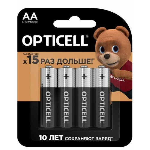 Батарейки OPTICELL AA 4шт.