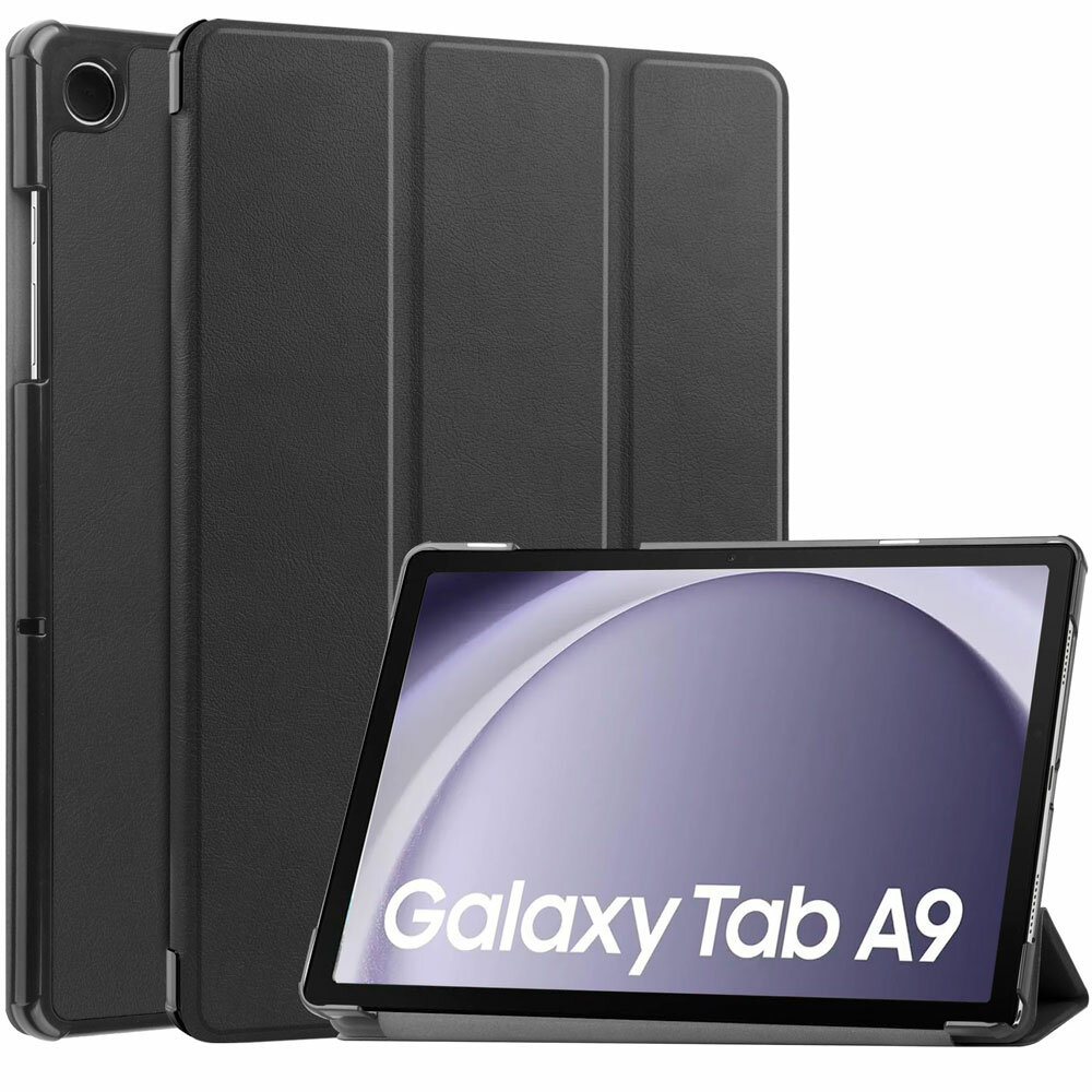 Чехол для планшета Samsung Galaxy Tab A9 (2023) 8.7 дюйма (SM-X110/X115) с магнитом и красивым рисунком (Звездная ночь)