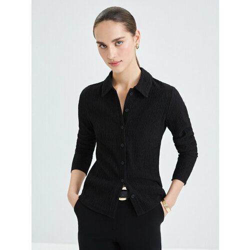Блуза Zarina, размер XS (RU 42)/170, черный